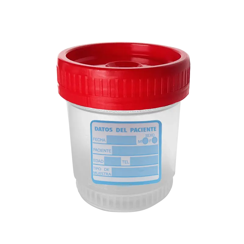 60 ml Specimen Container, With Label, Non-Sterile (2.0 fl oz)